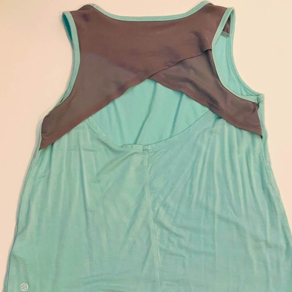 Blue tank top from Zella.
